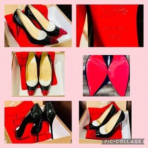 SOLD Like new Christian Louboutin Kate 100 mm heels